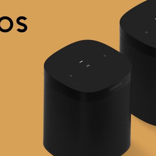 2 SONOS room-filling speakers