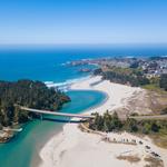 Big River Beach at Mendocino Headlands State Park