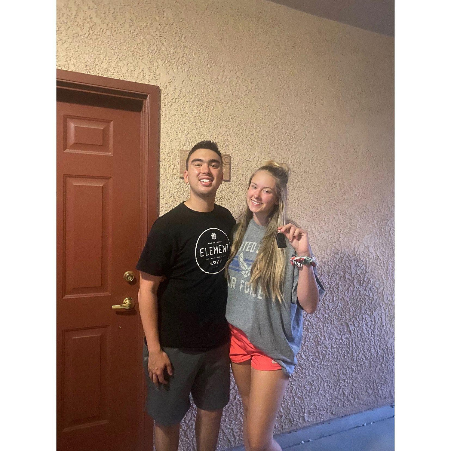 2021 Our first apartment together-in Arizona