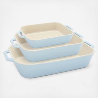 Rectangular 3-Piece Baking Dish Set