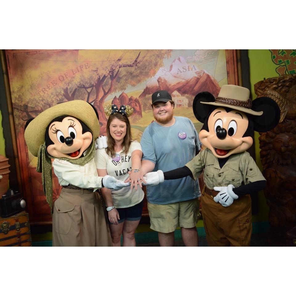 Had to show Mickey and Minnie