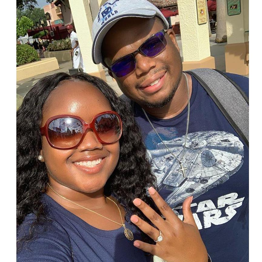 Trip to Disney to celebrate our Engagement!