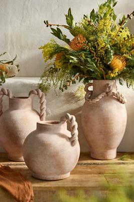 Braided Handle Vase