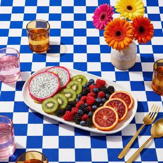 Everyday White Organic Serving Platter