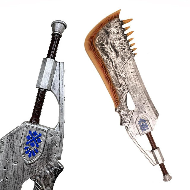 PU Foam Fantasy Monster Hunter Sword Prop for Costume, Cosplay, Halloween, Xmas, Collection. 1:1 Scale