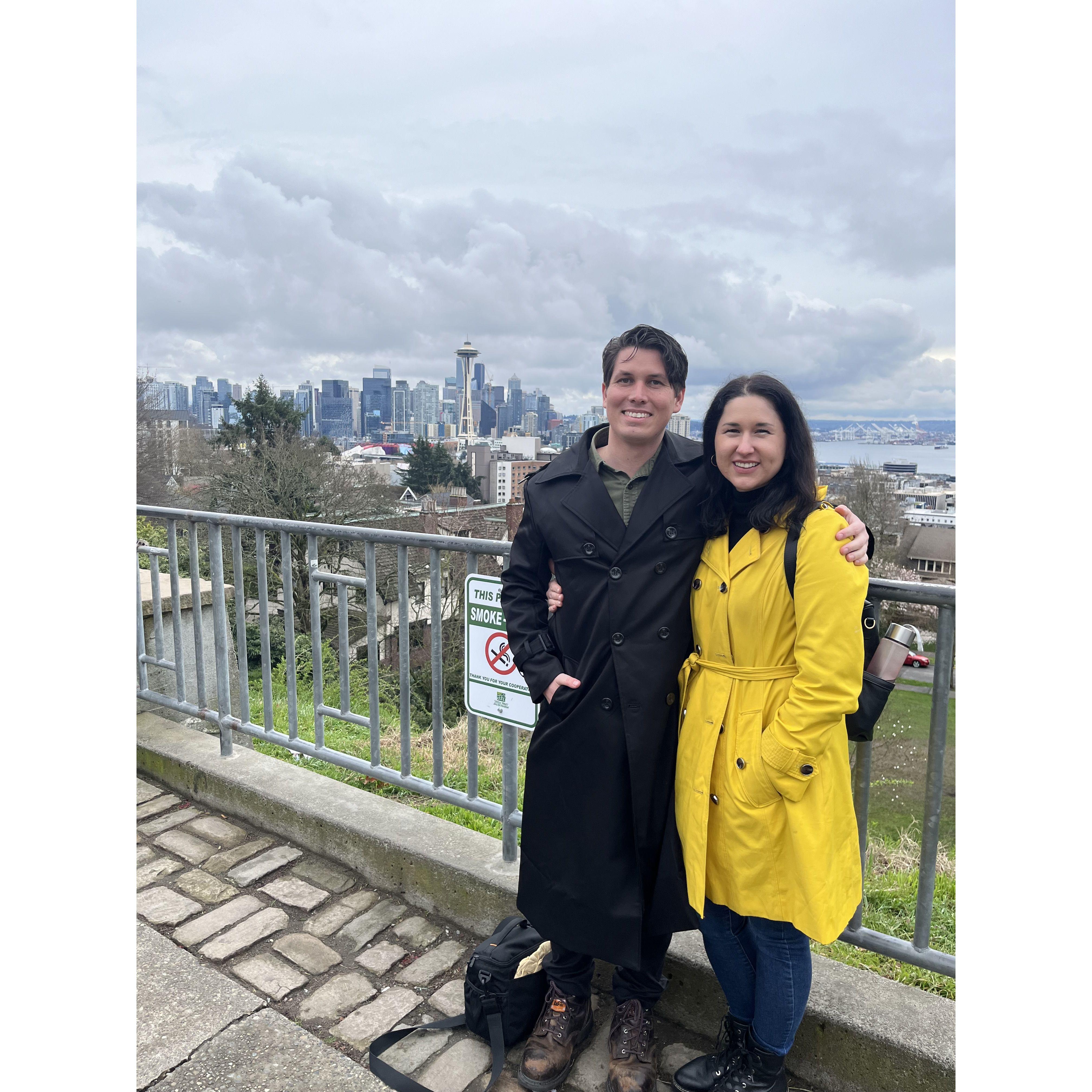 Kerry Park in Seattle, WA - 3.23.24