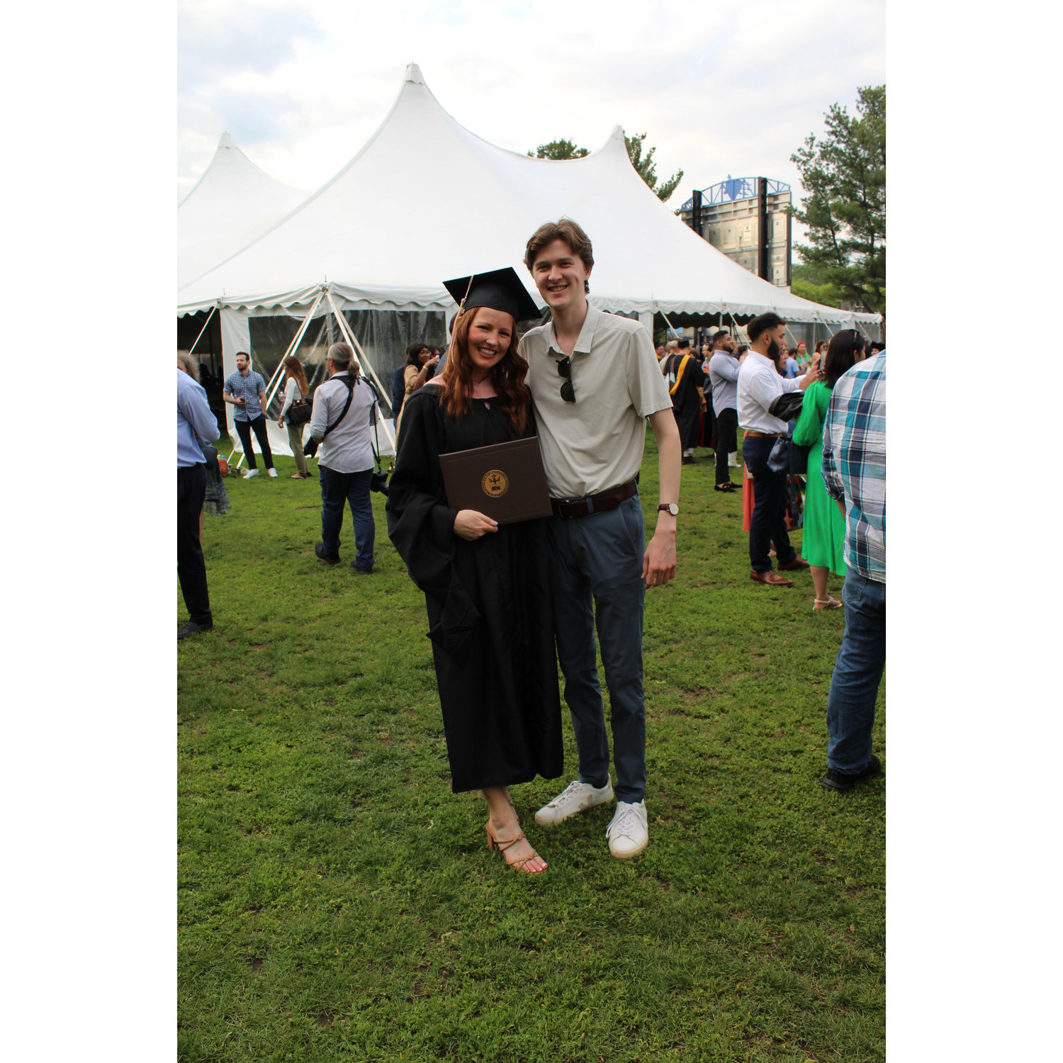 Emily graduates from Tufts with her MPH in May 2023