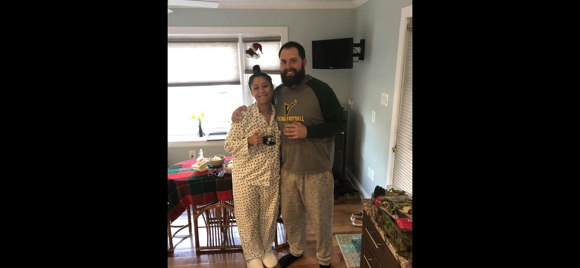 Christmas morning