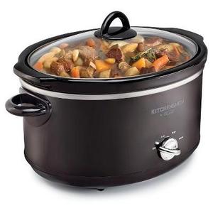 KitchenSmith by BELLA 6QT Manual Slow Cooker