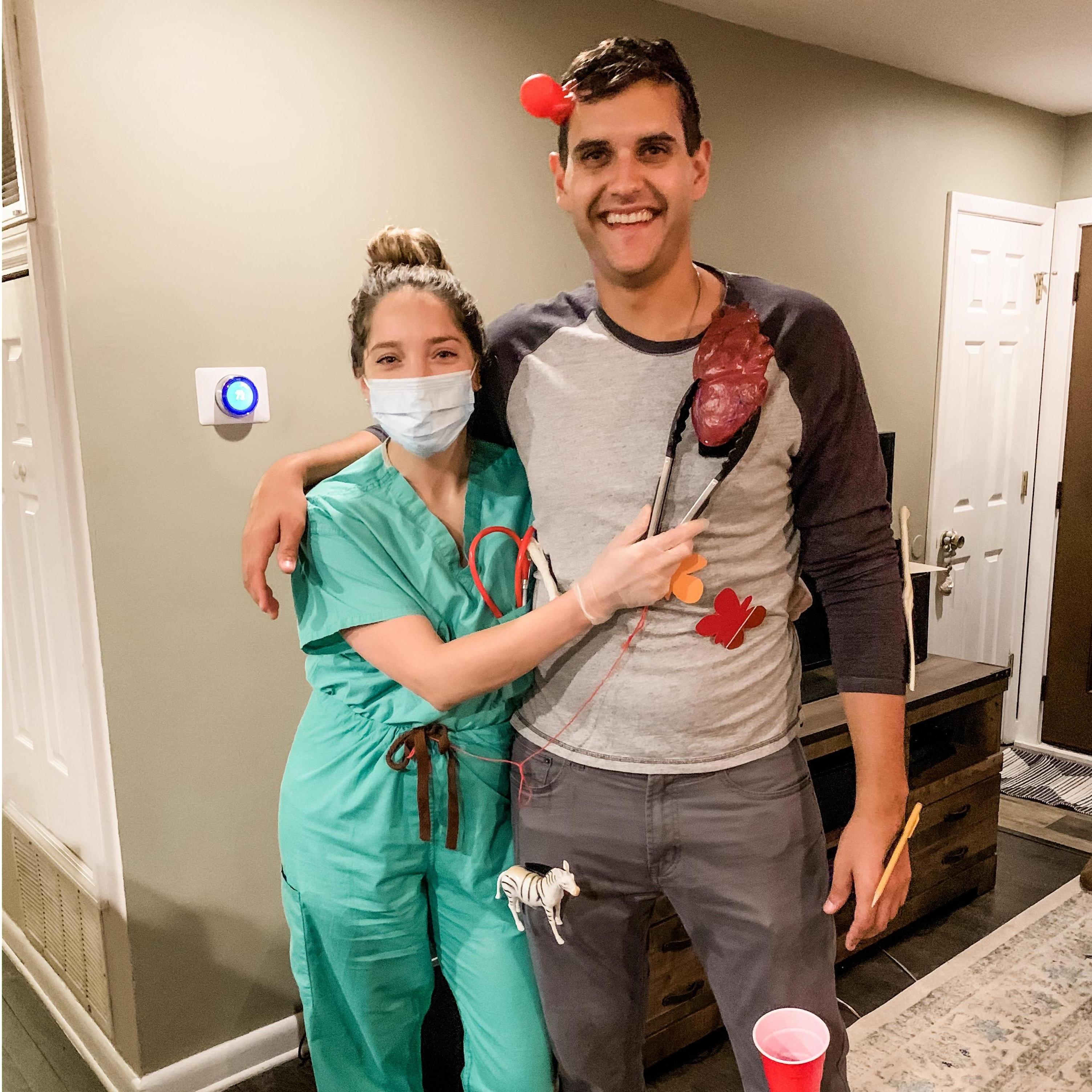 When we were the Operation game for Halloween 2019!