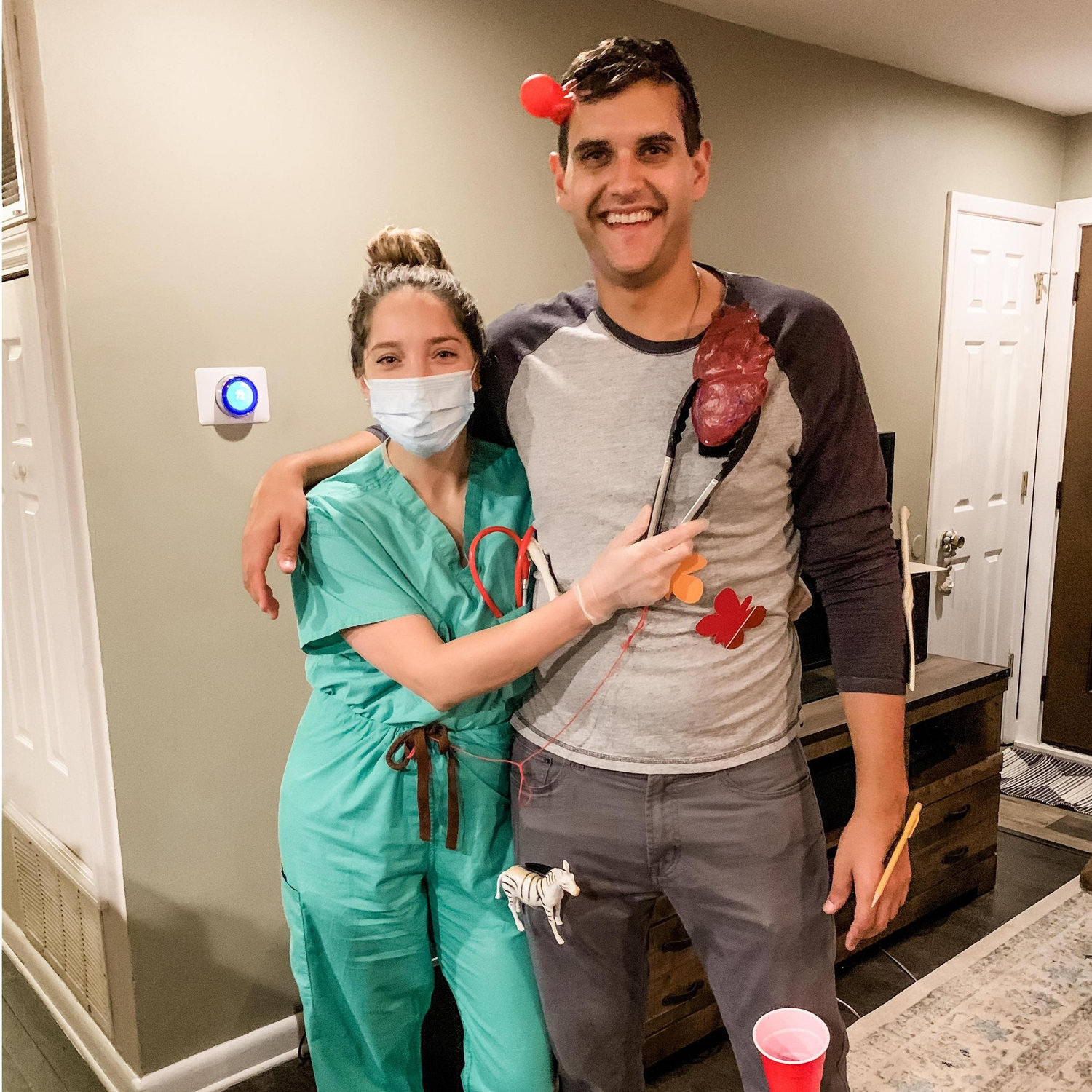 When we were the Operation game for Halloween 2019!