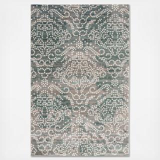 Alista Damask Area Rug