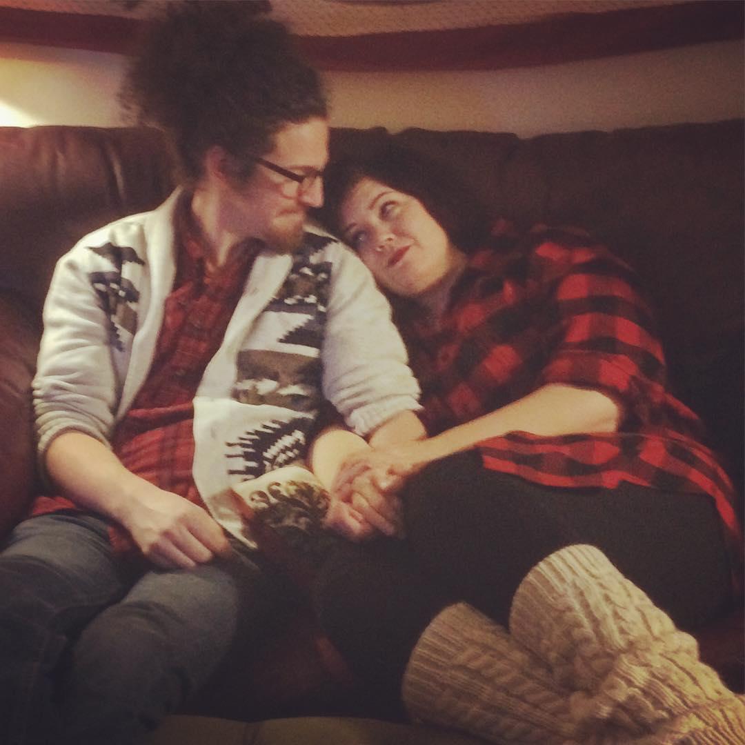 Our second Christmas together.