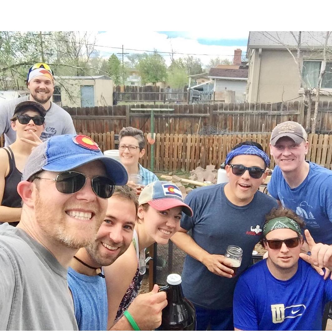 Building our patio!