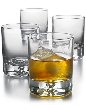 Bubble Rocks Glasses, Set of 4, Created for Macy's