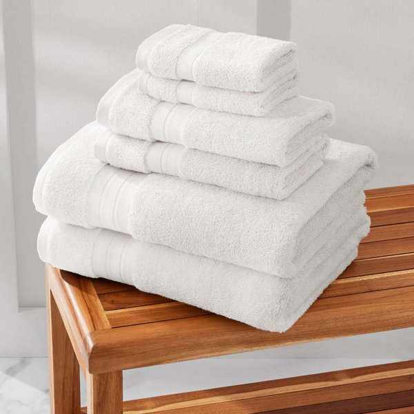Member's Mark Organic Cotton Towel Set, 6-Piece, Assorted Colors - Sam's Club