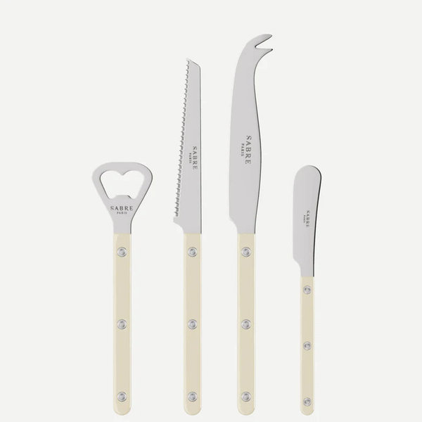Bistrot Solid, Ivory - Bistrot aperitif set