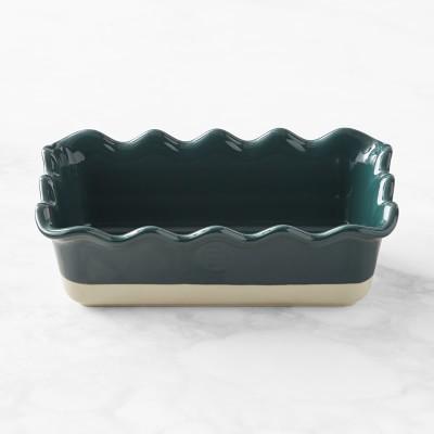 Emile Henry Ruffled Loaf Pan - Teal