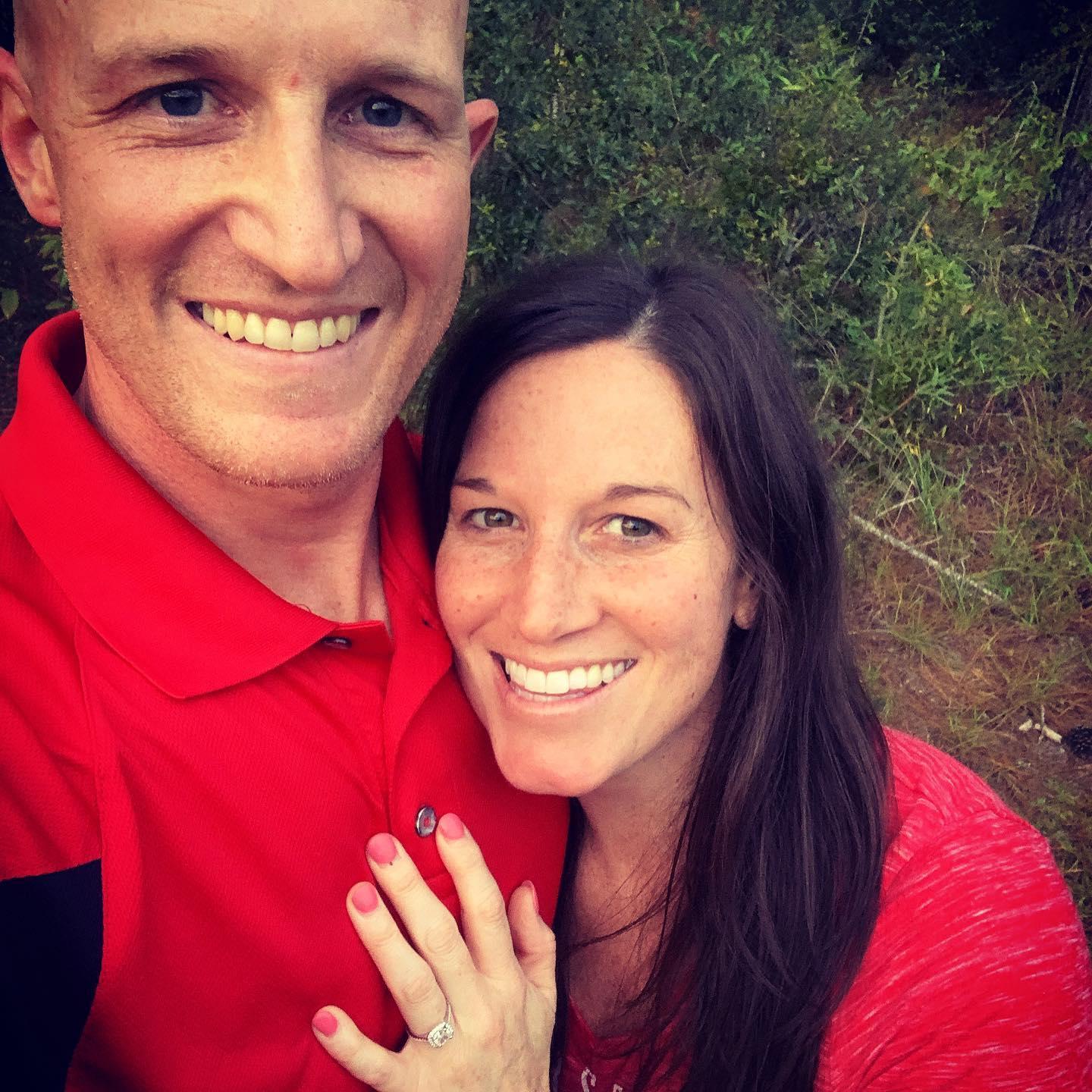 The day we got engaged!