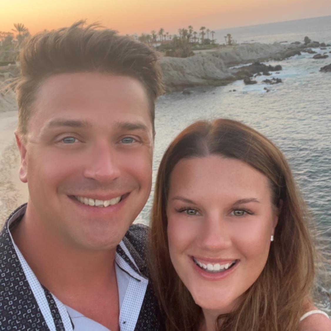 Cliffside dinner in Cabo, Mexico