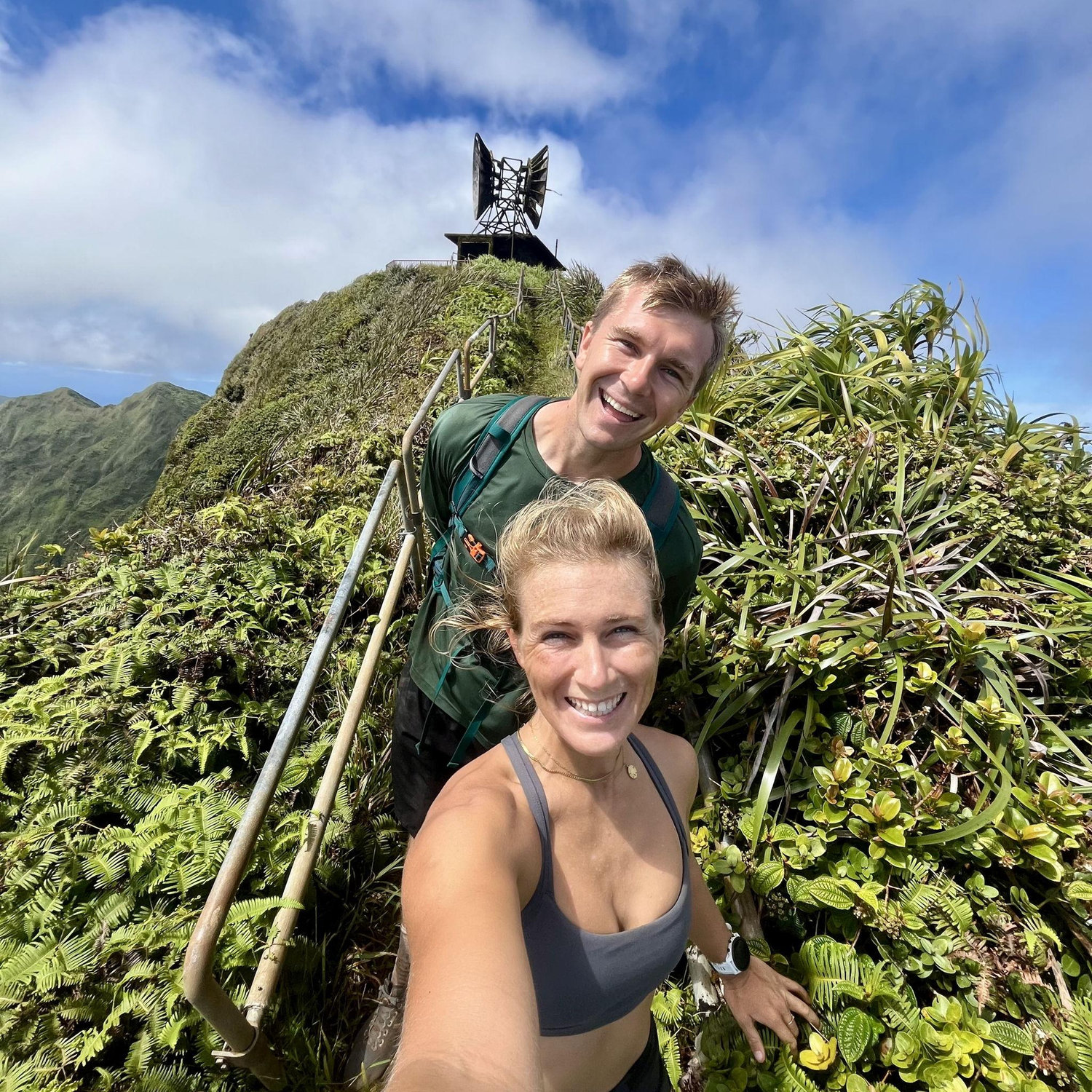 Hiking in the Koolau's on Oahu