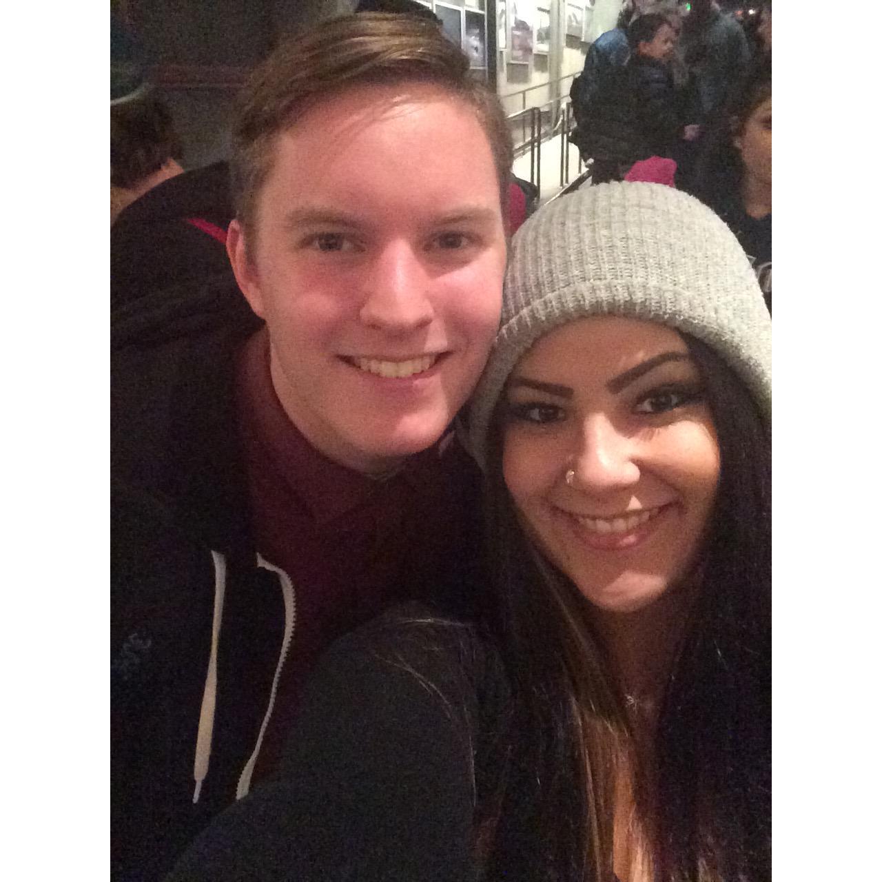 One of the first pictures we ever took together - 2014