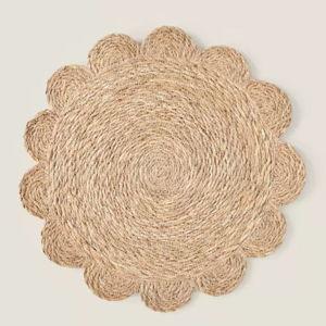 FLORAL RATTAN PLACEMAT