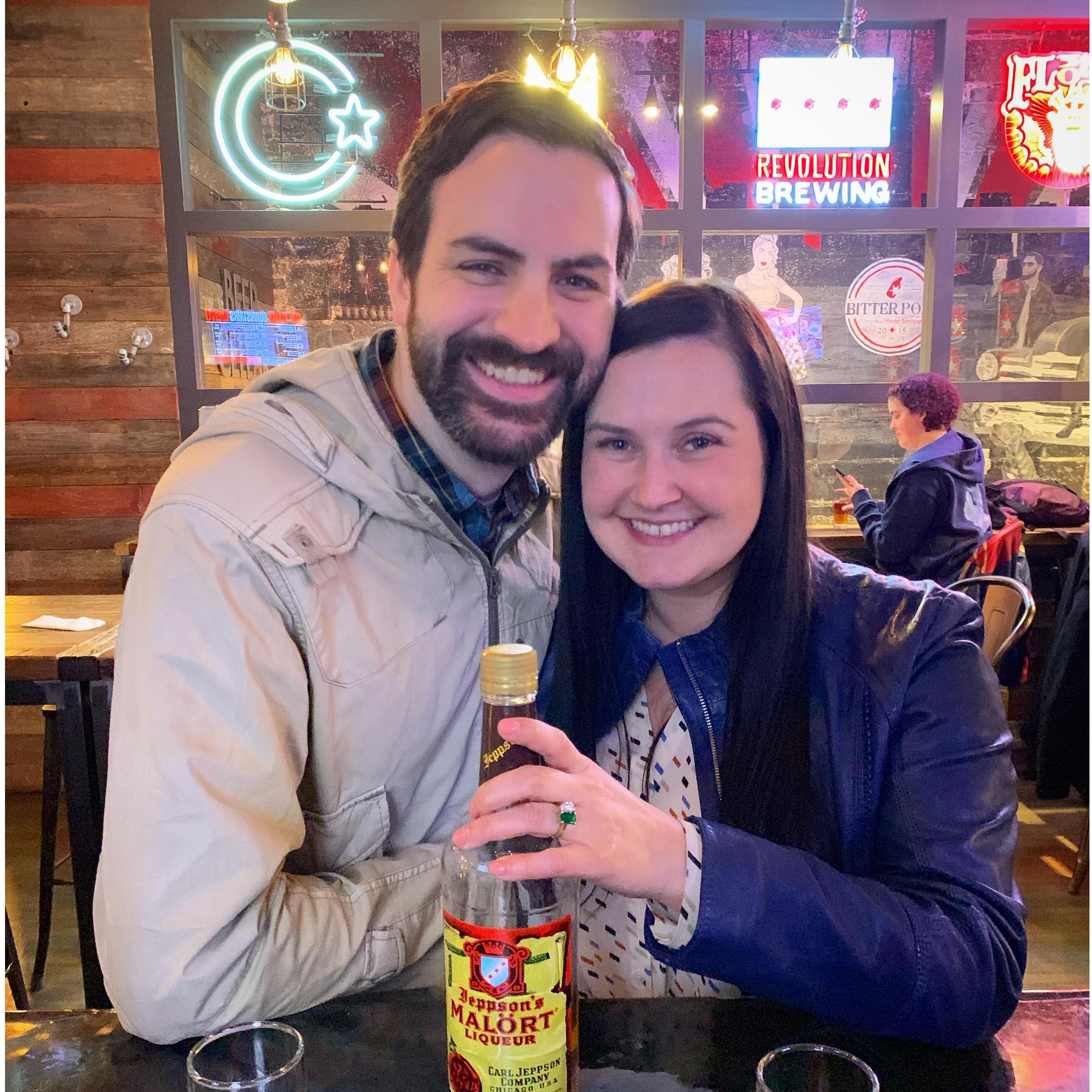 Our engagement!