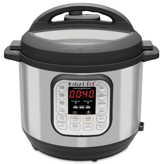 Instant Pot DUO80 8 Qt 7-in-1 Multi-Use Programmable Pressure Cooker, Slow Cooker, Rice Cooker, Steamer, Sauté, Yogurt Maker and Warmer