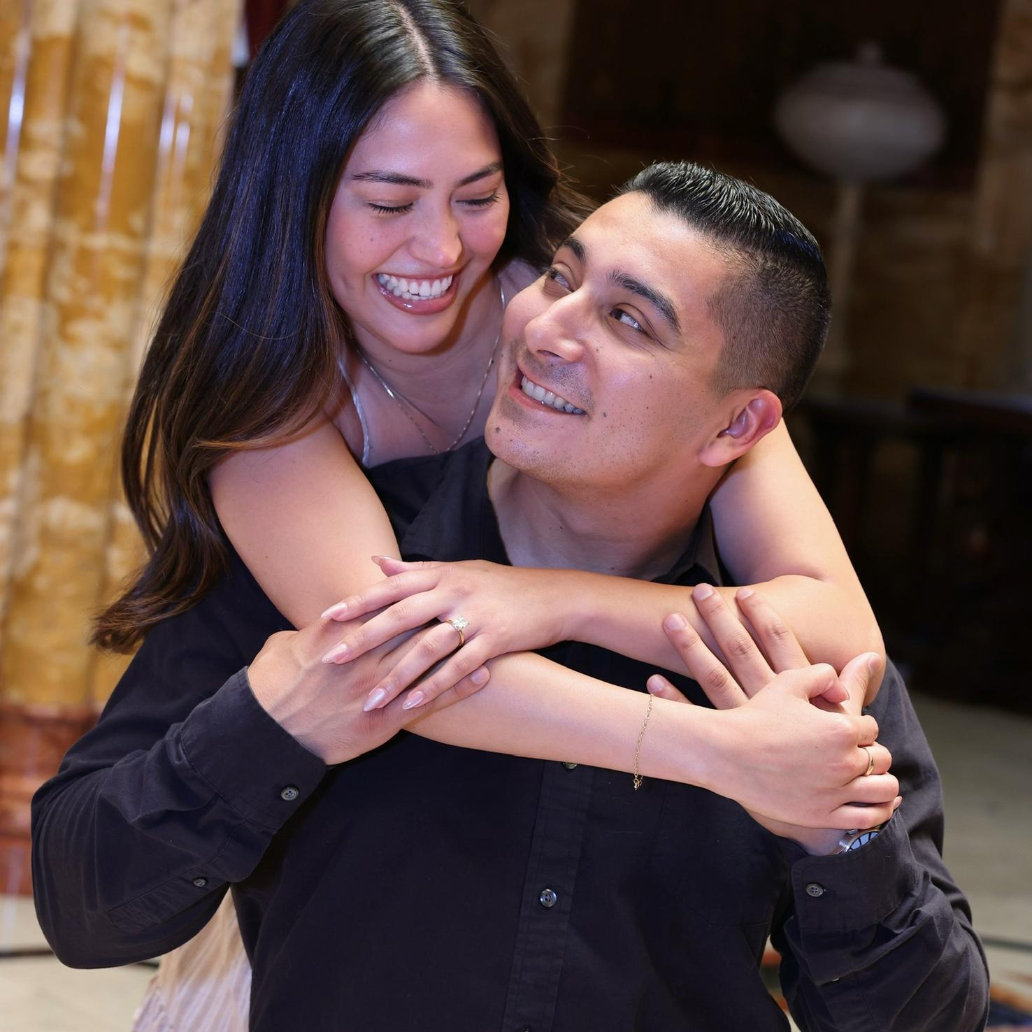 Right after saying YES to forever!