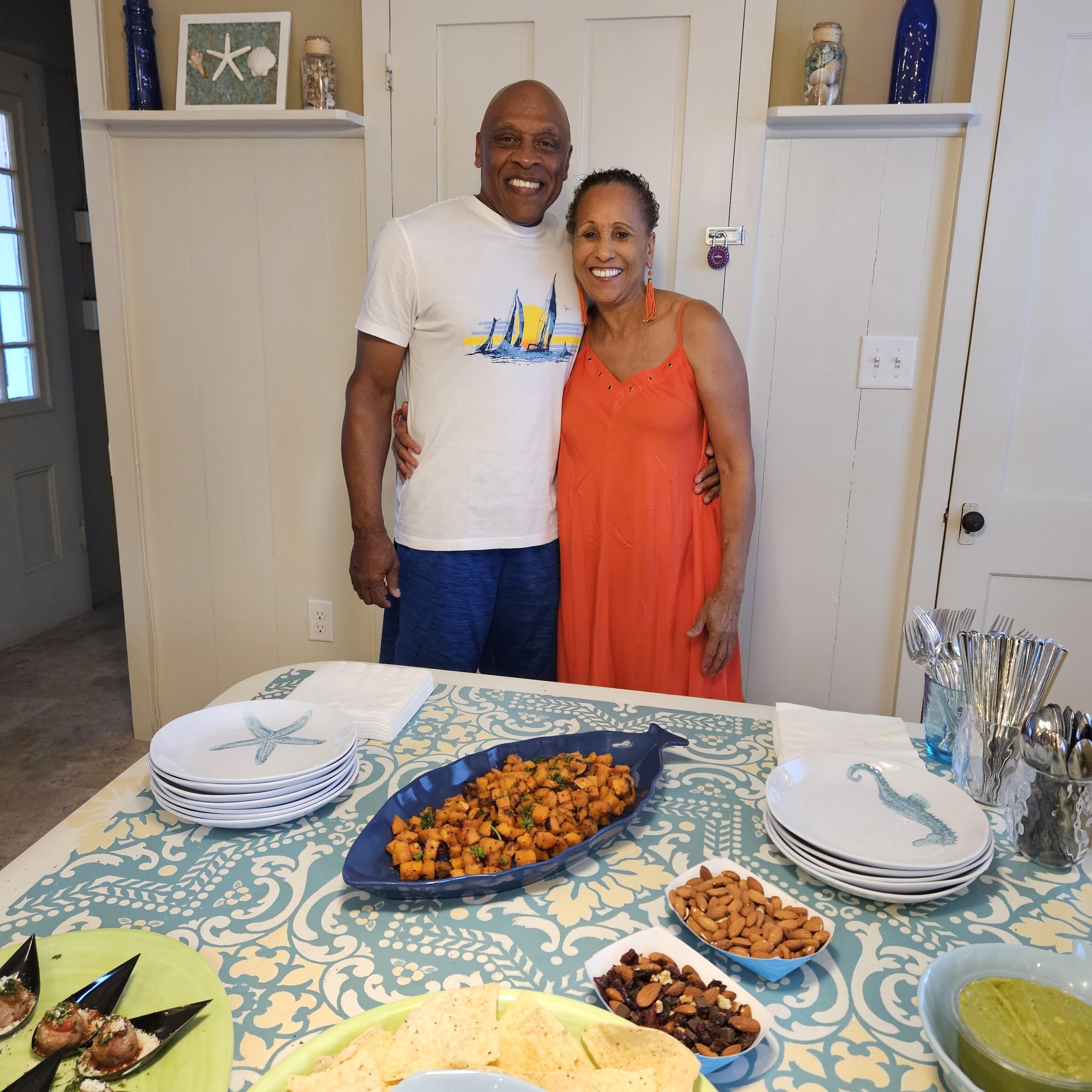 House dinner with friends at Martha's Vineyard