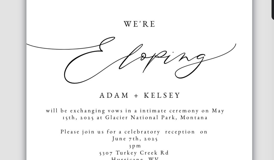 The Wedding Website of Kelsey Ferrell and Adam Dowdy