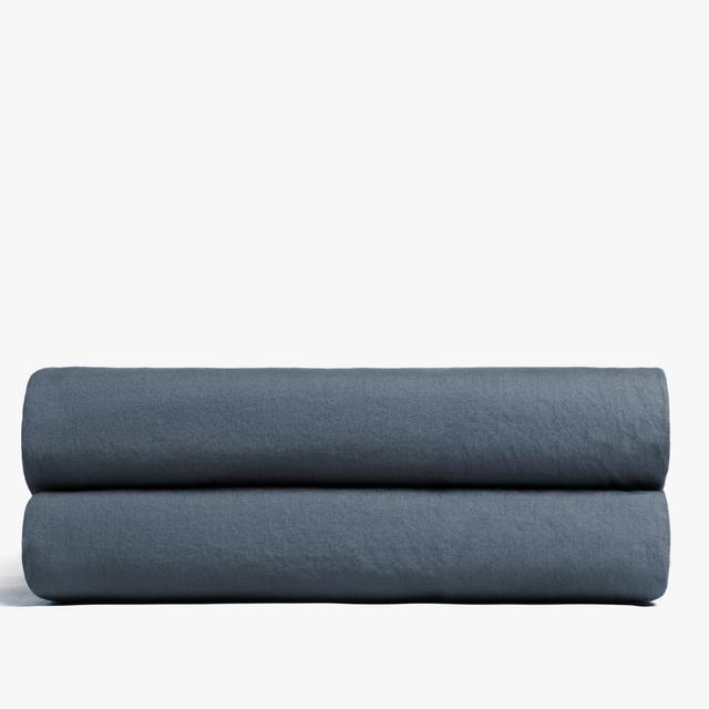 Brushed Cotton Fitted Sheet in Dusk (King)