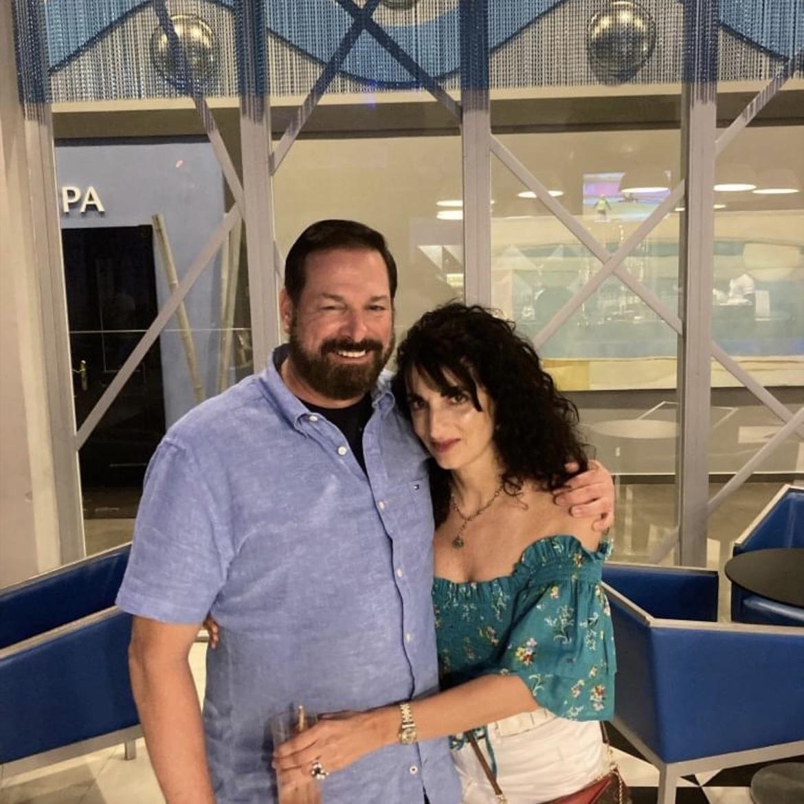 1st vacation together in Paradise Island in the Bahamas.