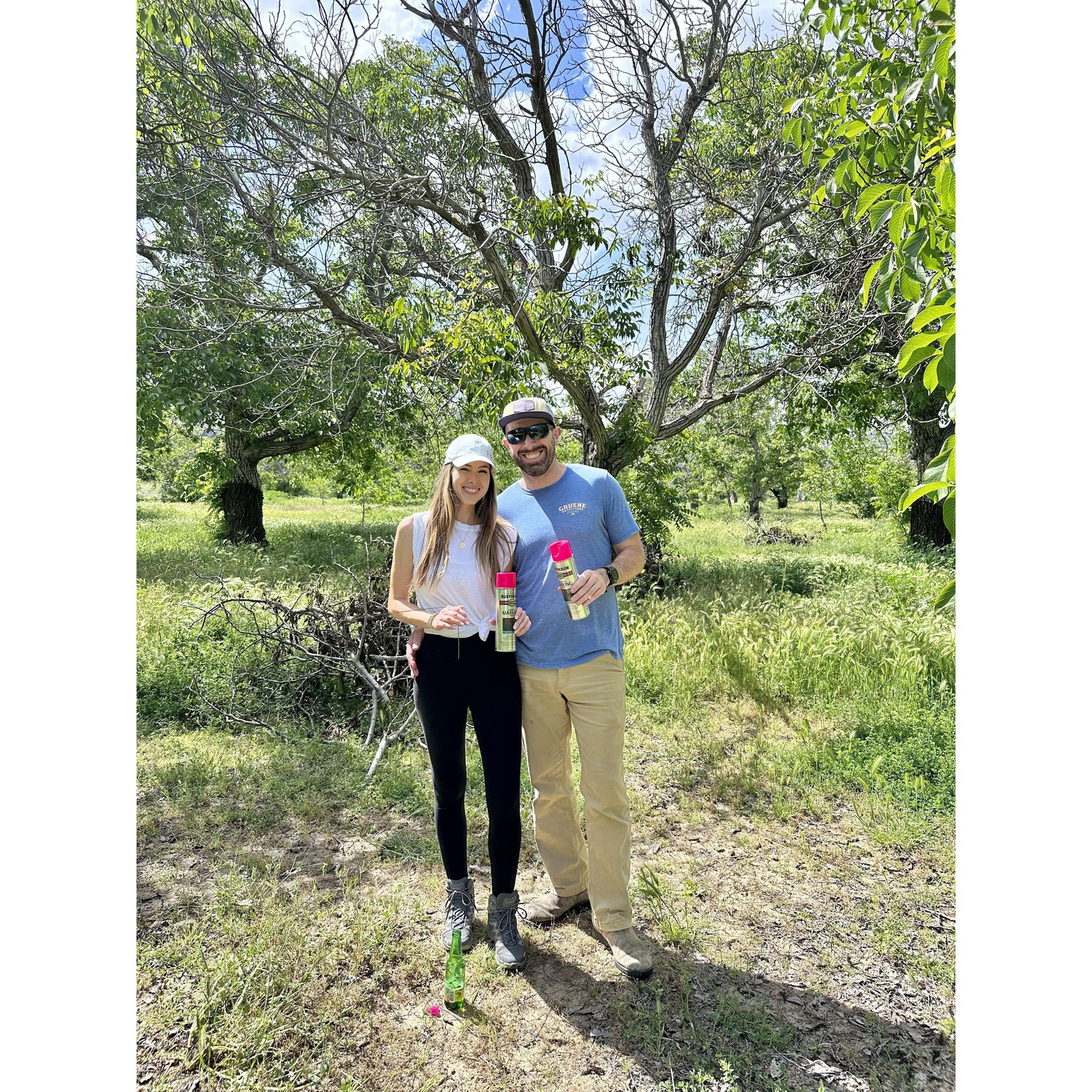 Morgan's first time seeing the Ranch.