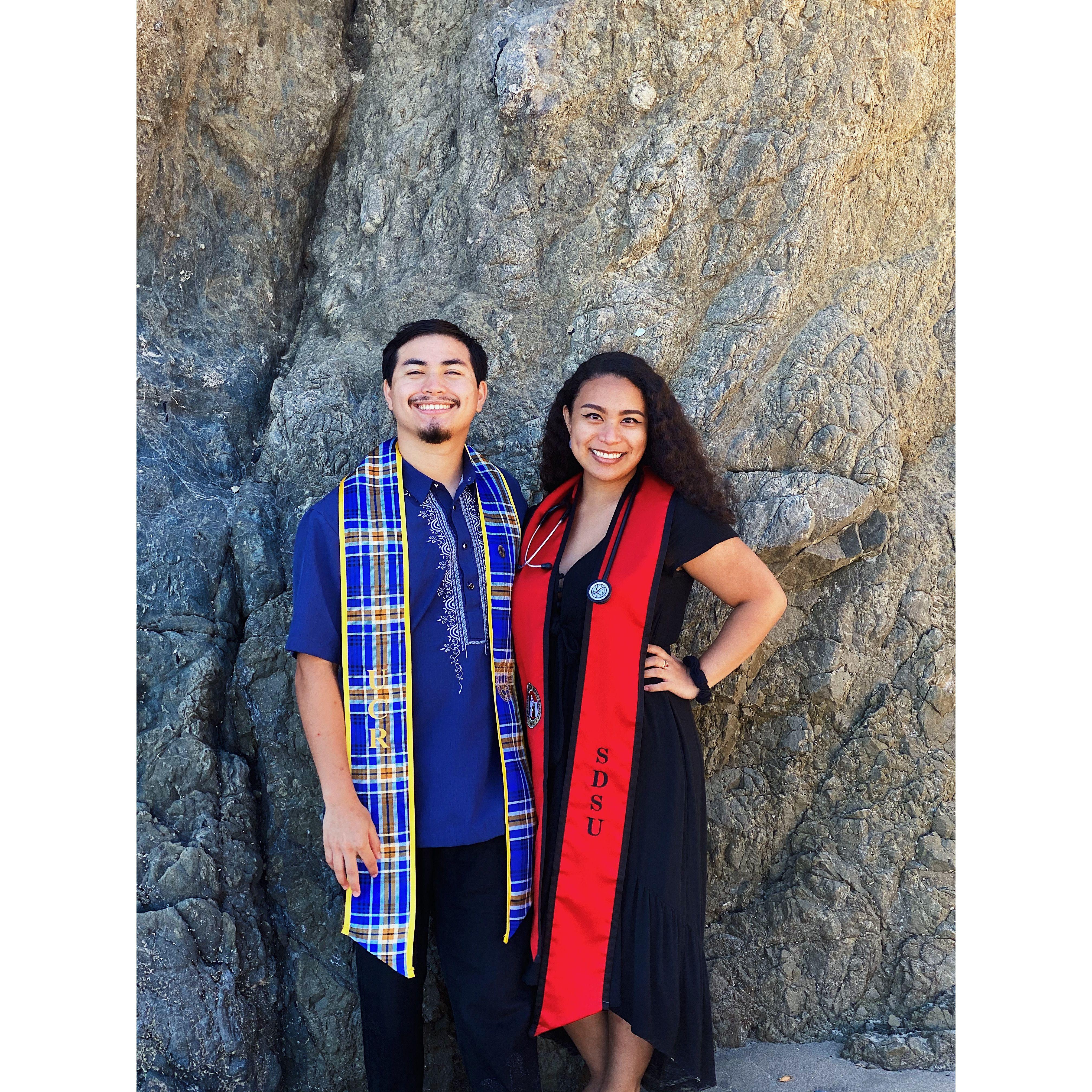 Graduated from undergrad! UCR and SDSU Class of 2020
