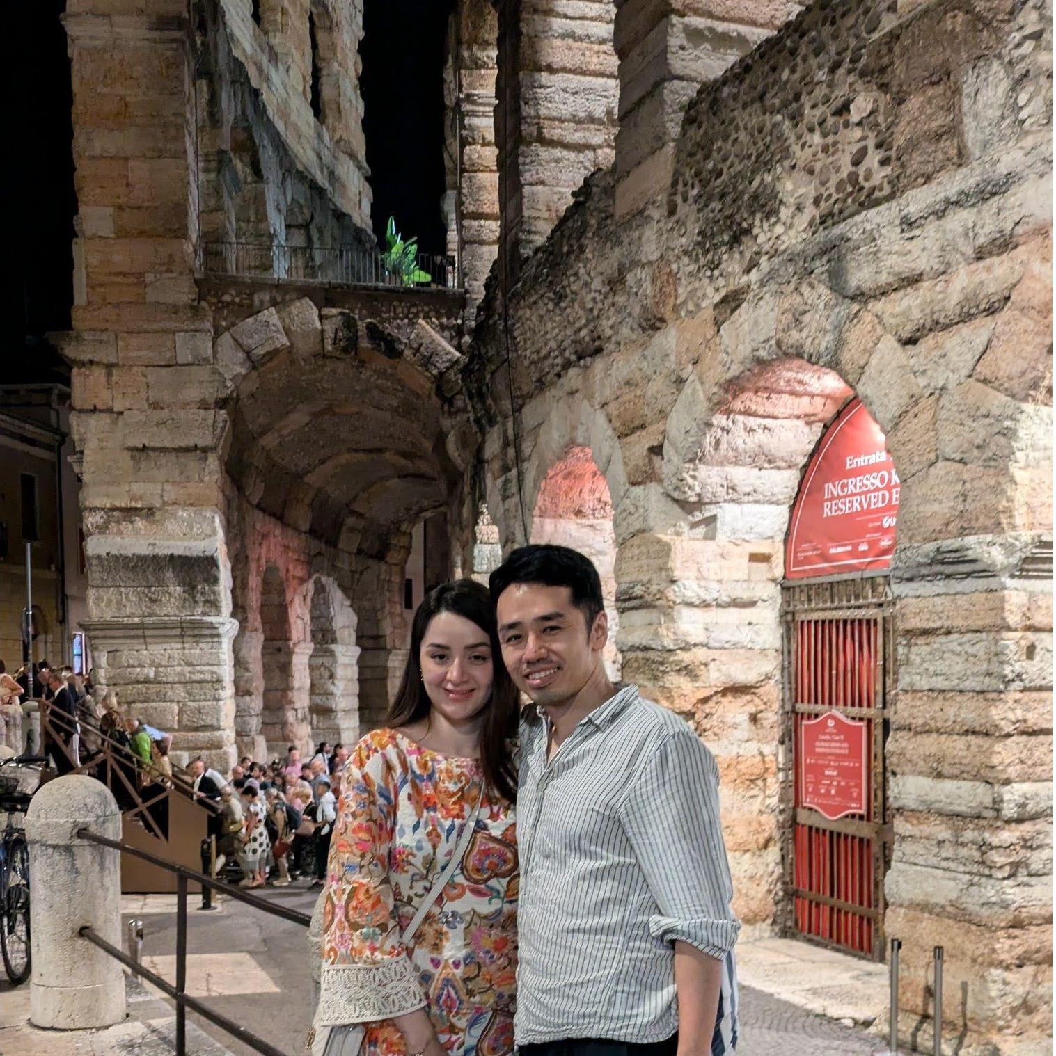 Ópera Arena di Verona. Verona, Italia
