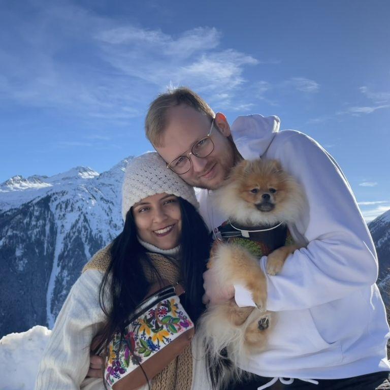 Pommes joined us on a few of our trips - and on this one, she somehow came home with a very expensive cold.