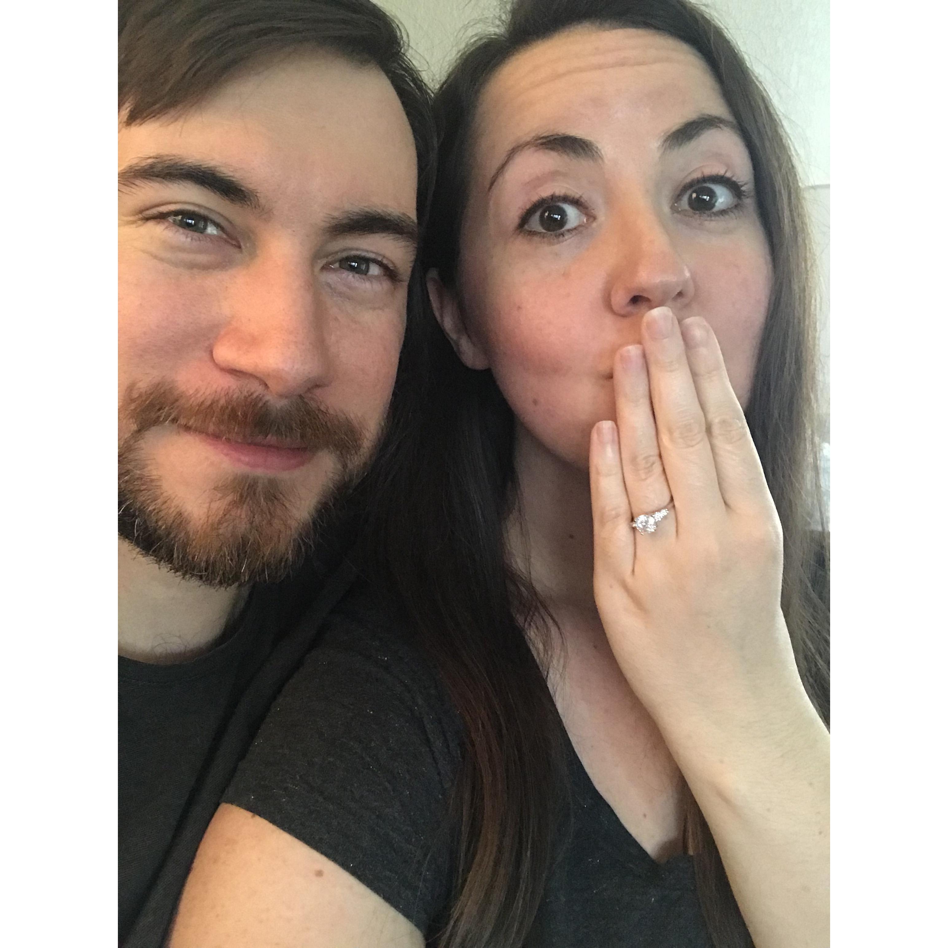 We're Engaged!
