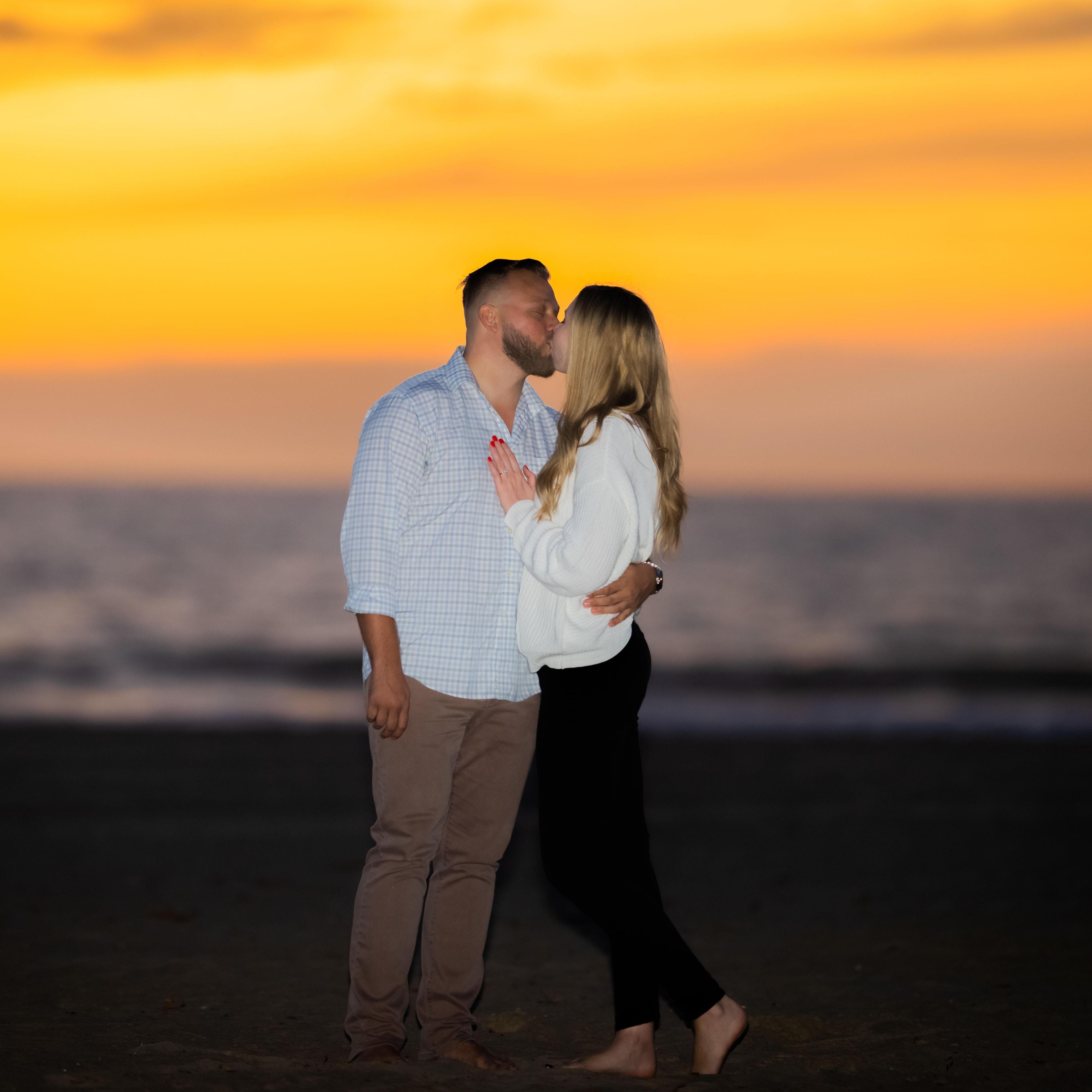 Jake planned the most perfect proposal, and had a photographer there to capture the moment!