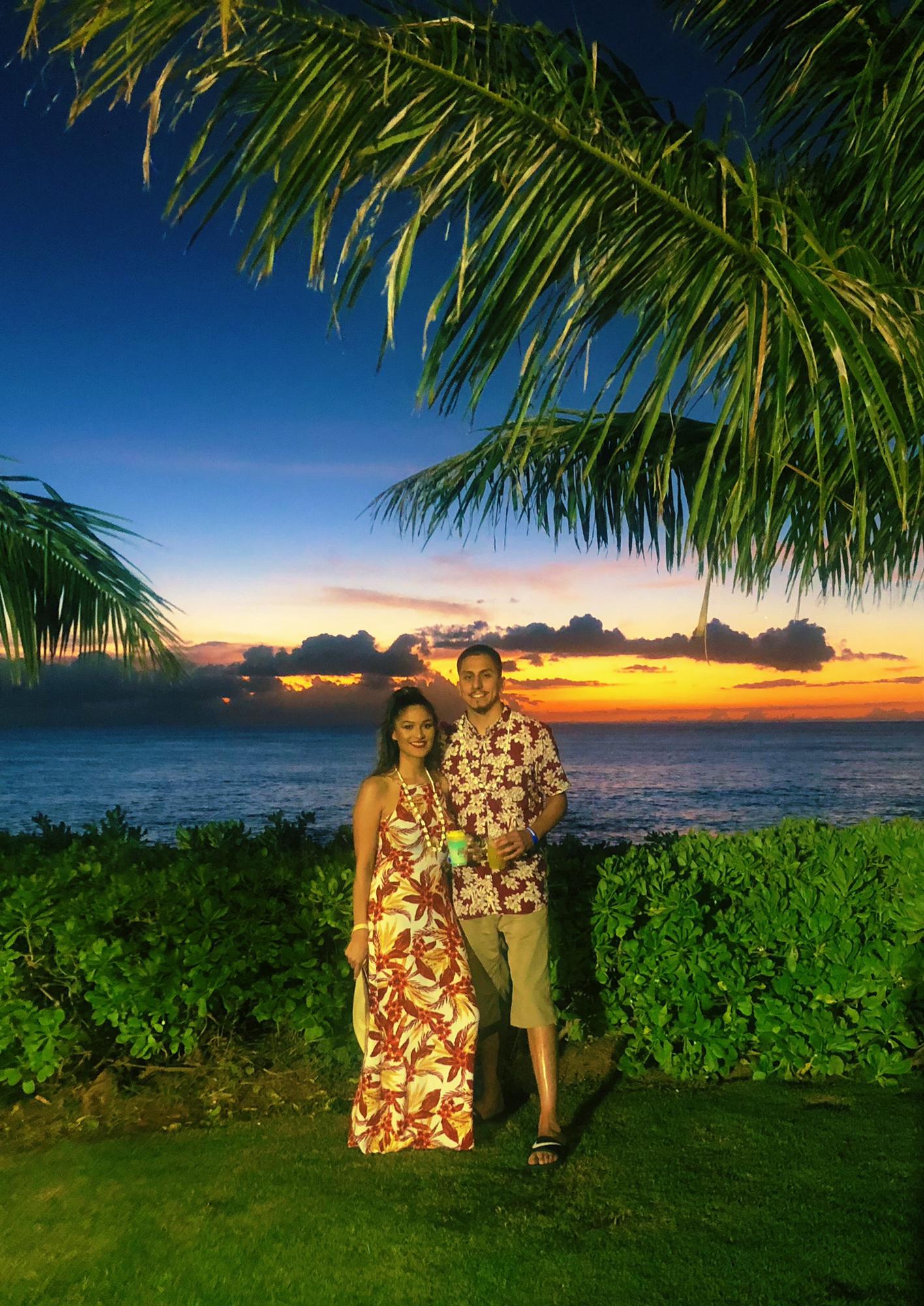 Paradise Cove luau.