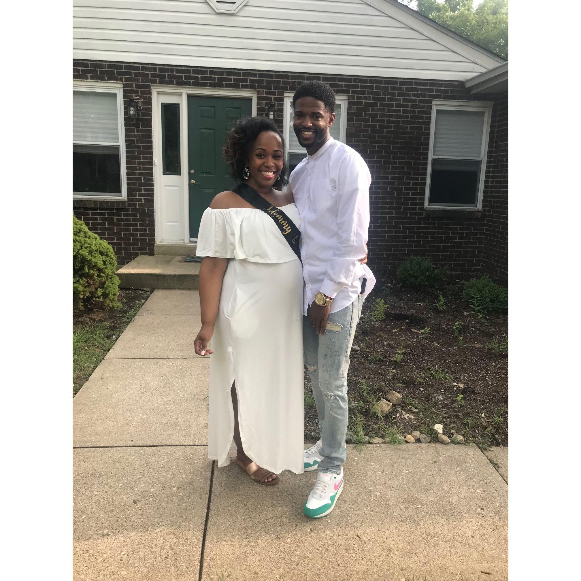 Gender reveal for Makai. August 2018.