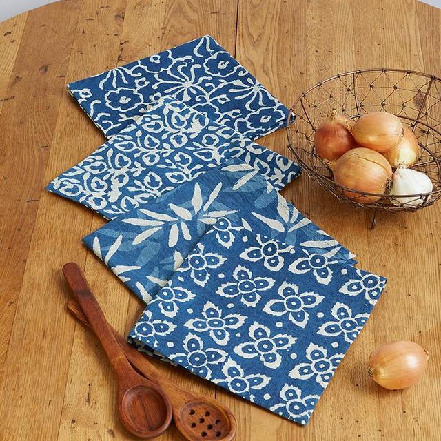 Dabu Block Print Napkins Set of 4