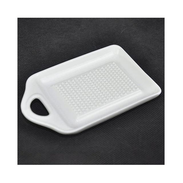 Ceramic Grater for Ginger, Garlic and Onion, 2.7 * 4.3 inches