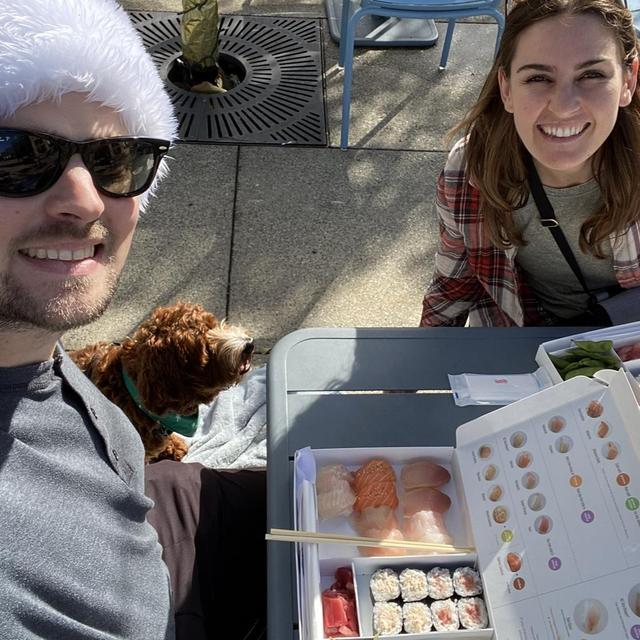 Sushi dinner(s) in Japan
