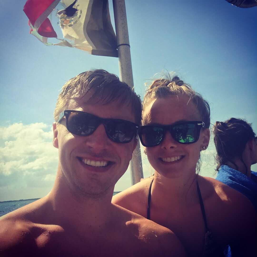 First trip together in Cancun