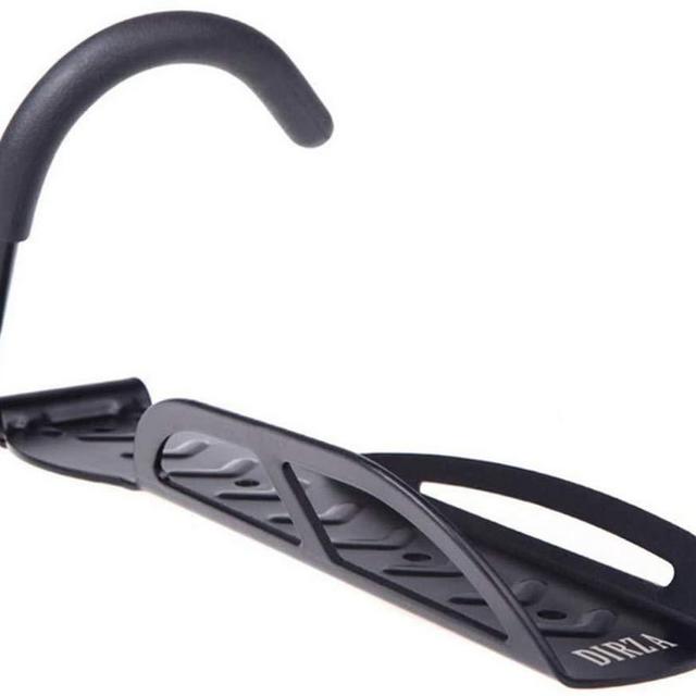 Dirza Bike Rack Garage Wall Mount Bike Hanger Bike Hooks Bike Storage Bicycle Vertical System for Garage Indoor Shed - Easily Hang/Detach - Holds up to 65 lb with Screws Black