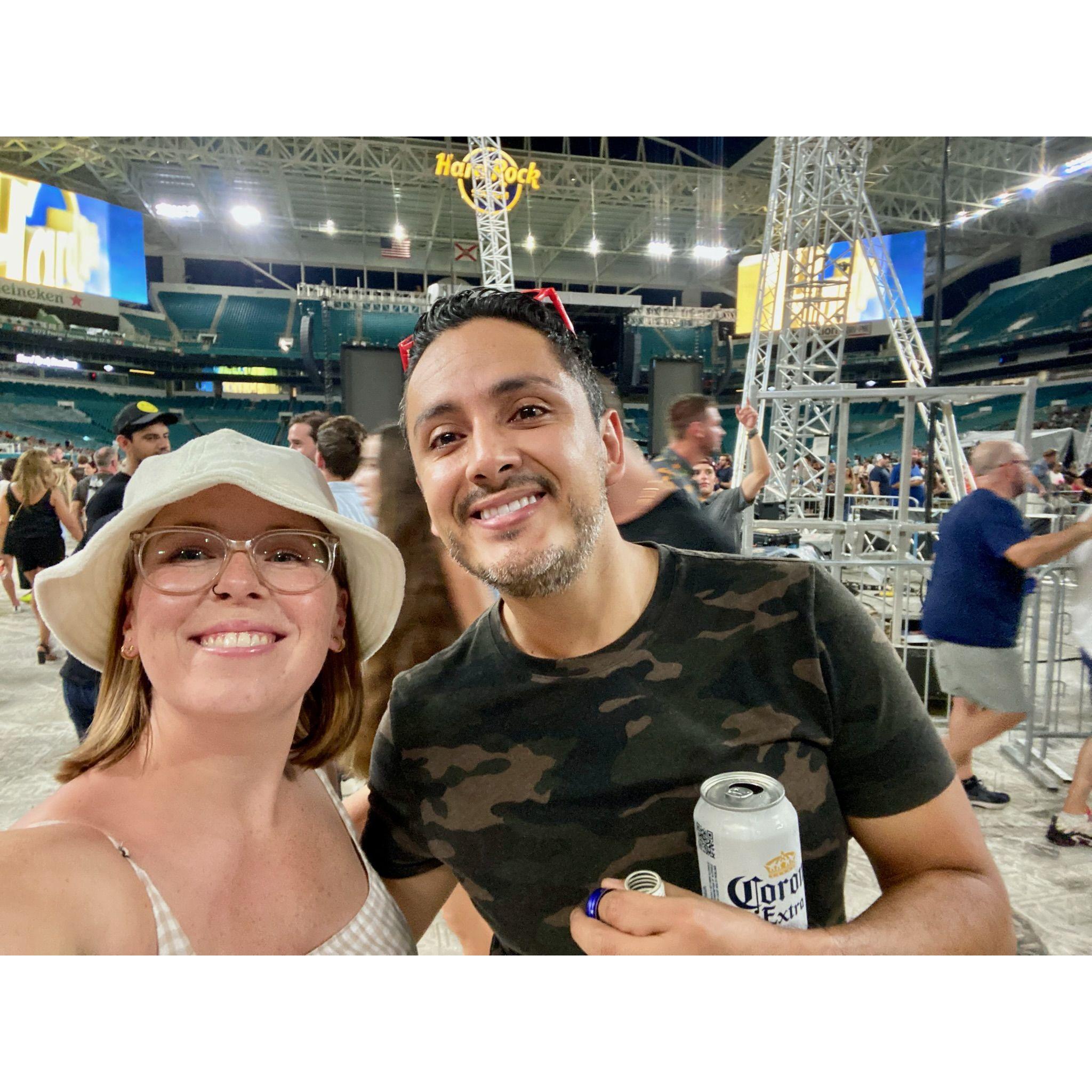 Red Hot Chili Peppers concert in Miami!