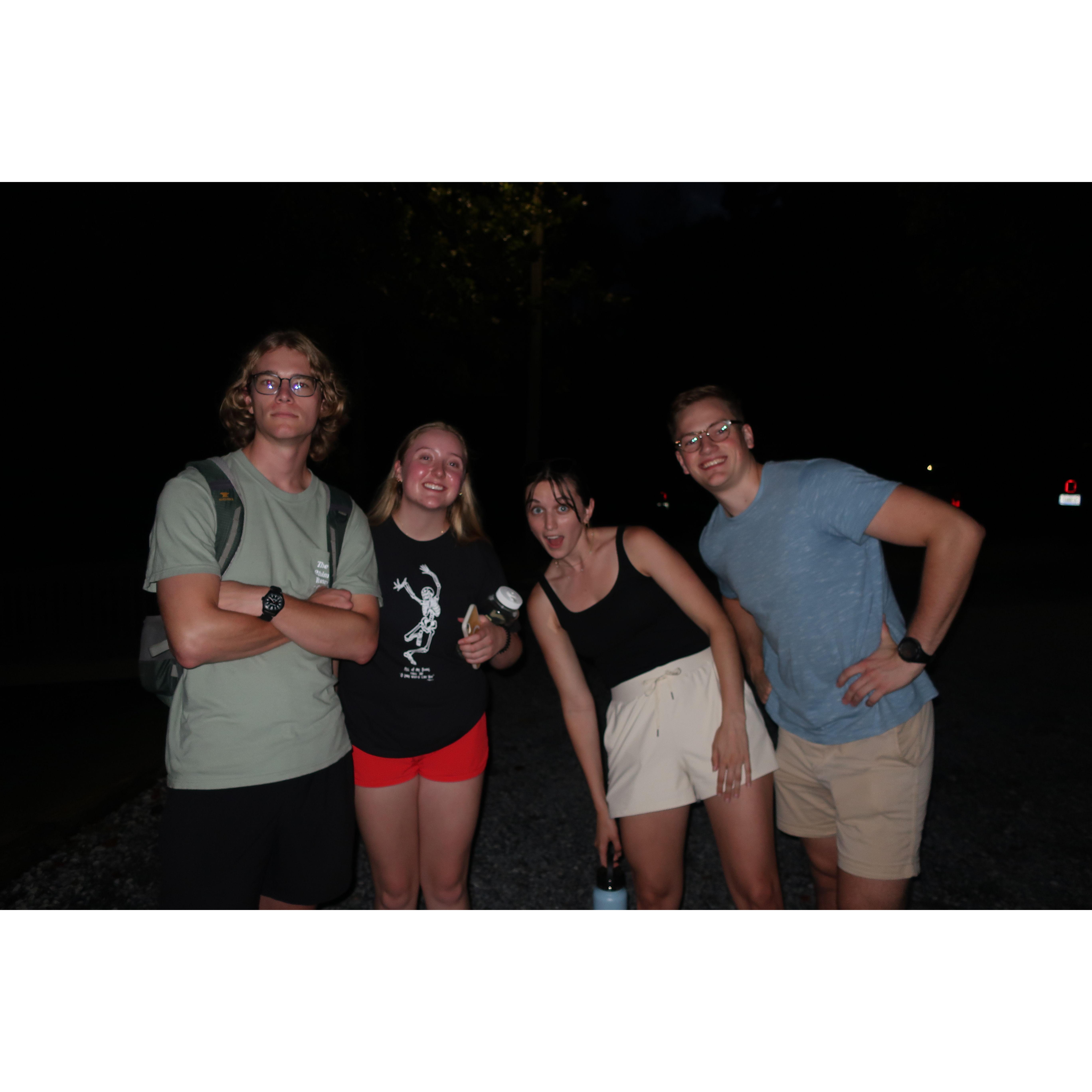 Capstone College retreat in September 2023 with Josie & Kurt.