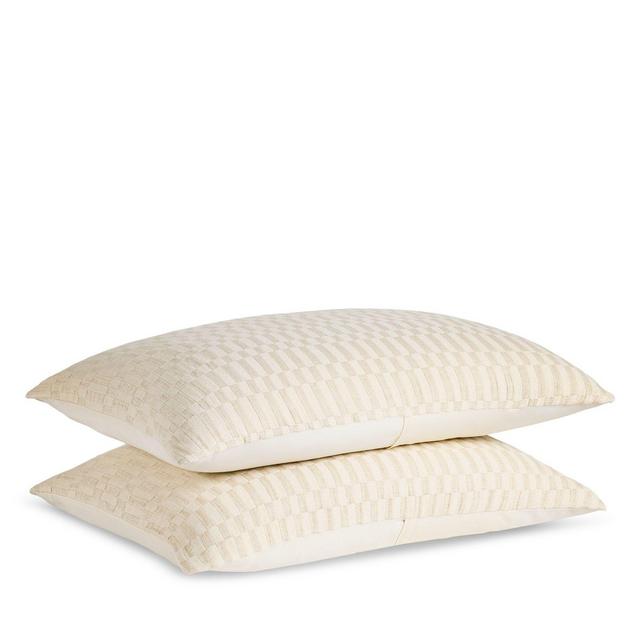 Brooklinen Woven Checkerboard Sham, King, Set of 2